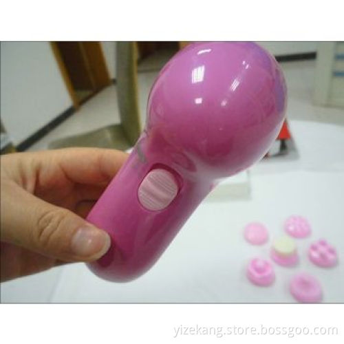 Mini Electric Face Massager with 6 accessories